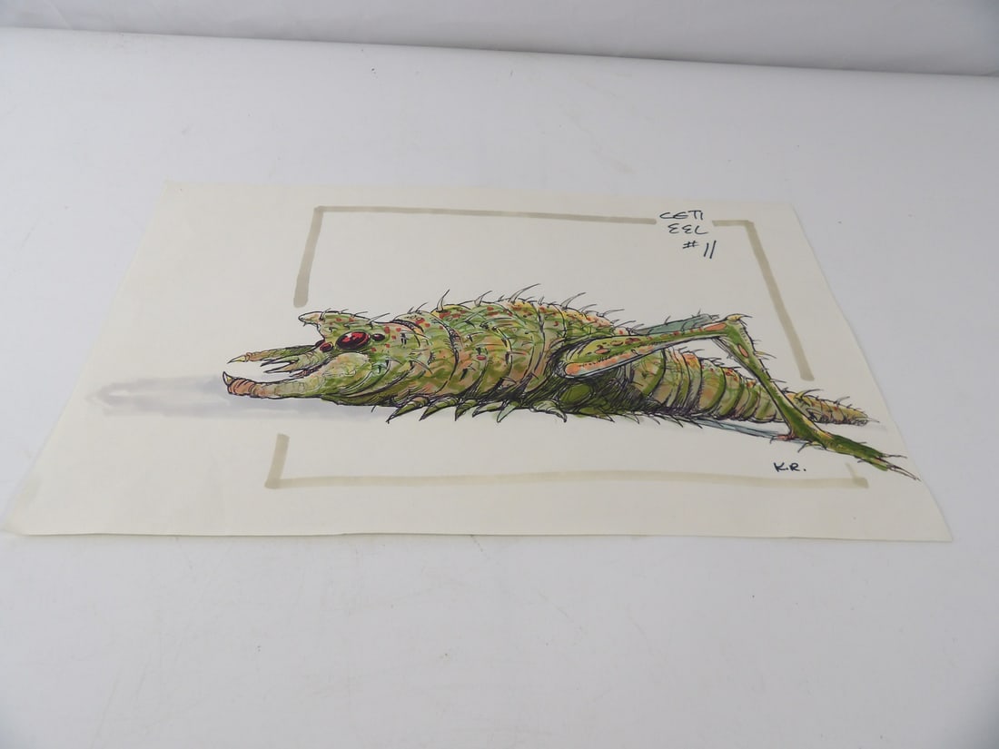 Original Star Trek 2: The Wrath Of Khan concept Art By Ken Ralston (1 of 7)