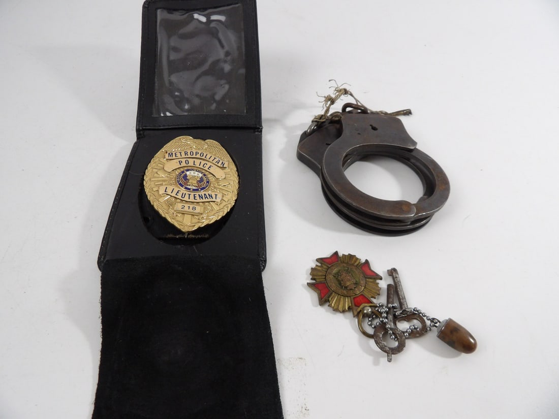 Vintage Metropolitan Police LT. Grouping (1 of 11)