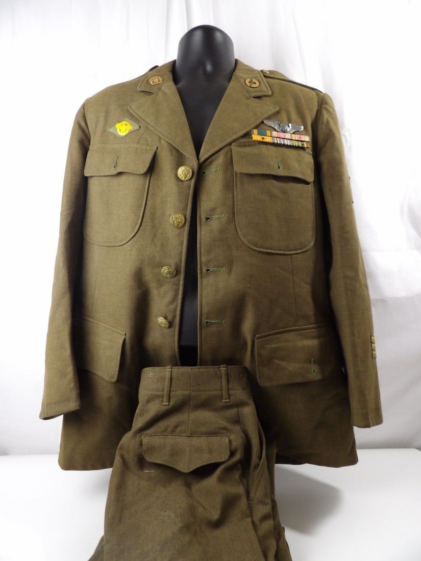WW2 WWII AAF CBI Aircrew Uniform. China Burma India Theater (1 of 13)