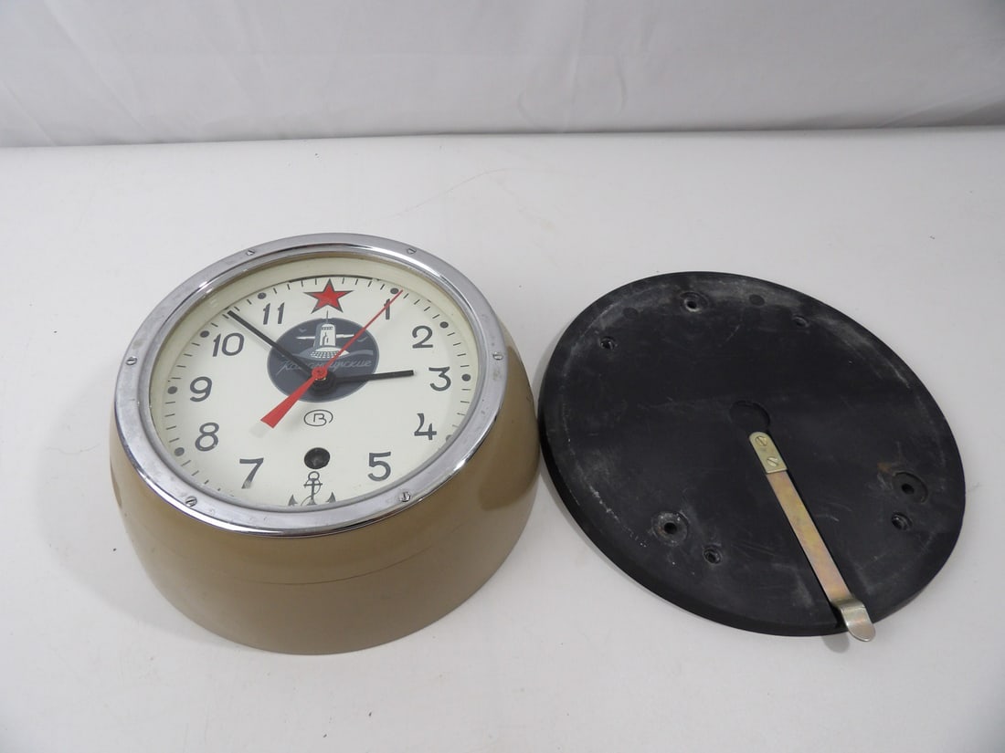 Cold War Era Russion Submarine Clock (1 of 4)