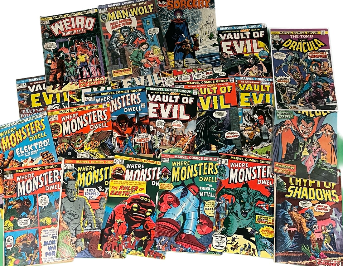 Silver and Bronze Comic Book Lot (1 of 1)