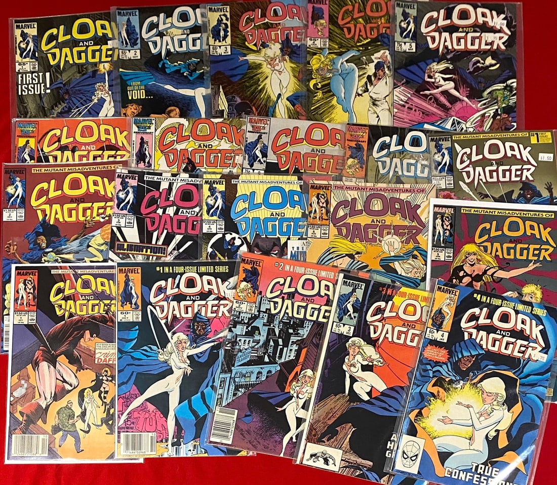 Marvel Cloak and Dagger Bronze Series with issue 1: All as shown