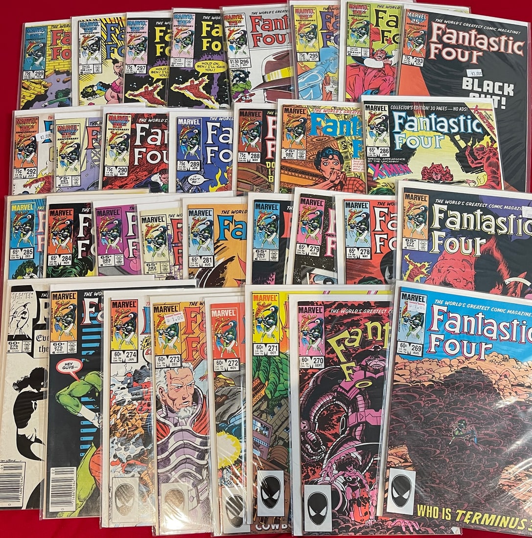 Marvel Fantastic Four Comic Book Lot High Grade (1 of 1)