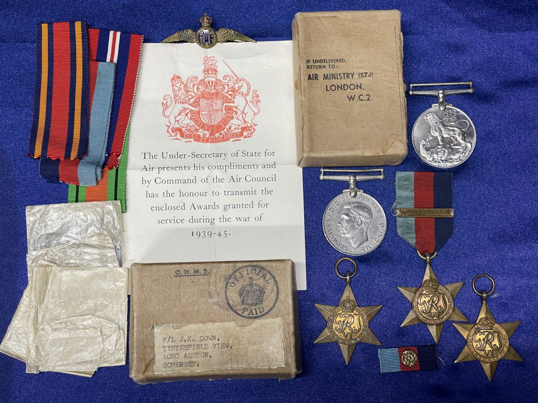 Battle of Britain Pilot's Medal Group (1 of 2)