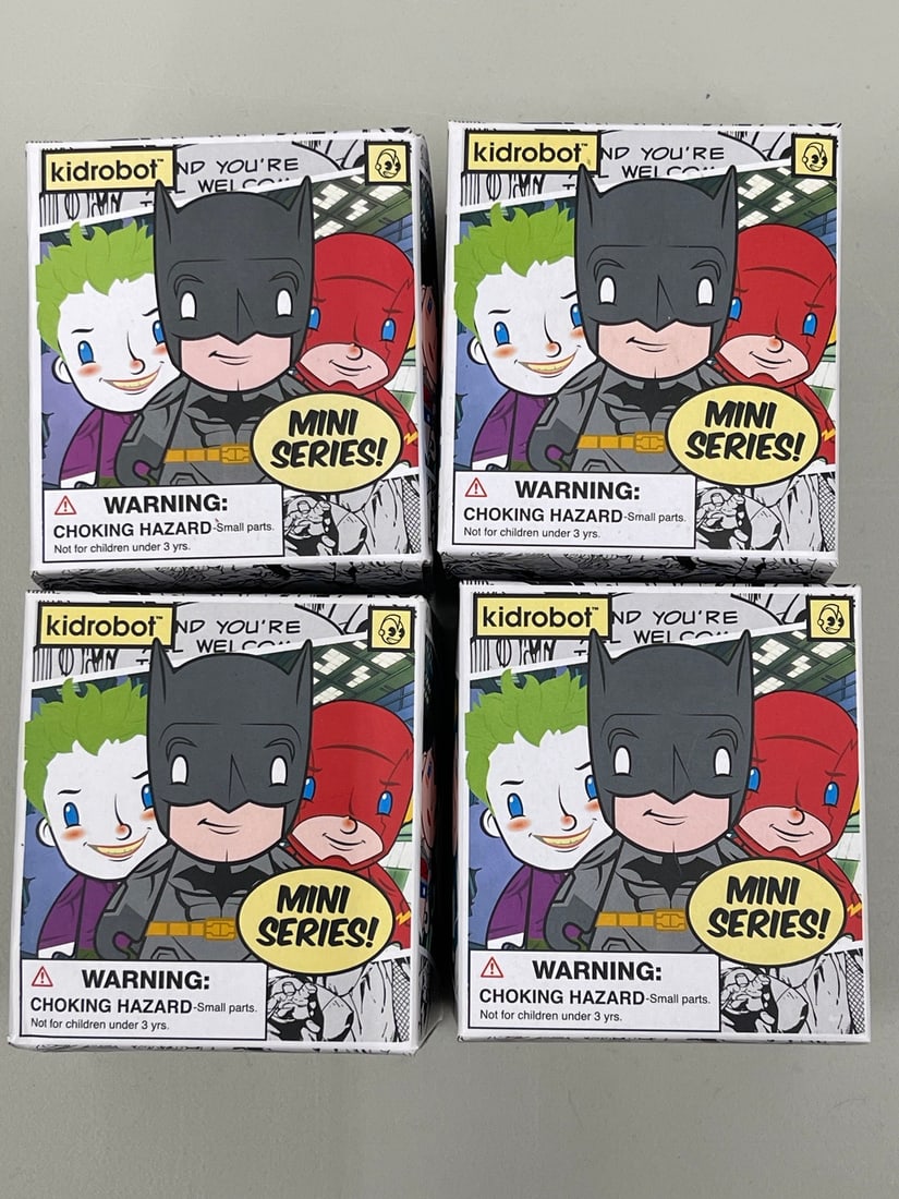 DC Batman Kidrobot Mini Series Lot (4) (1 of 1)