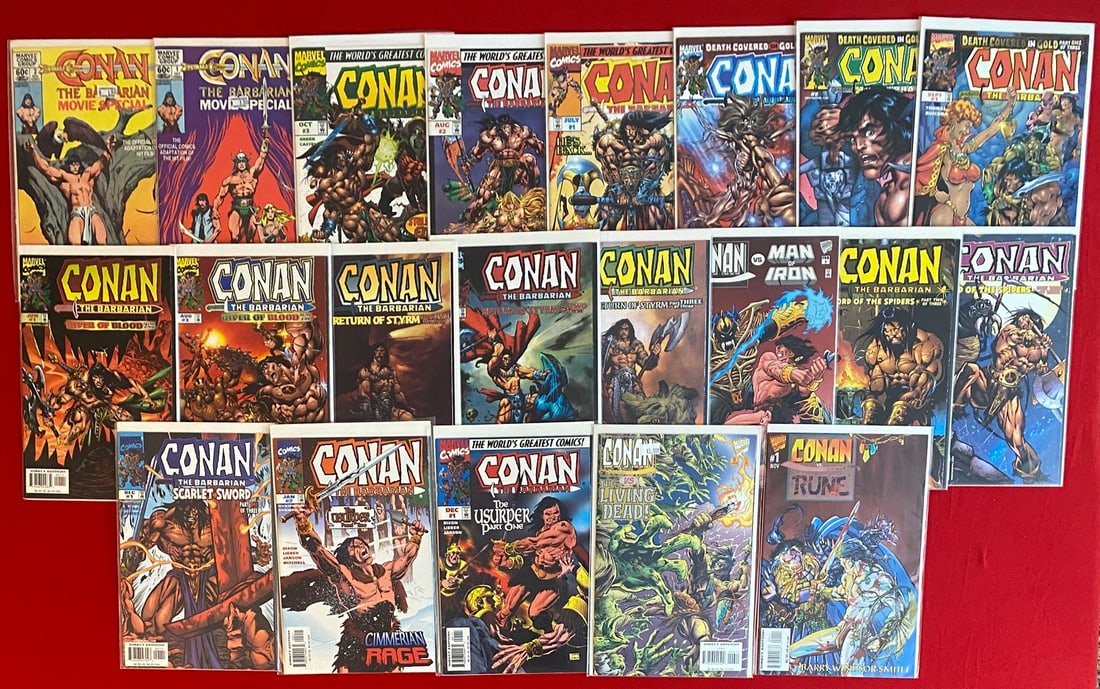Marvel Conan The Barbarian Comic Book Lot - Bronze and Modern (1 of 1)