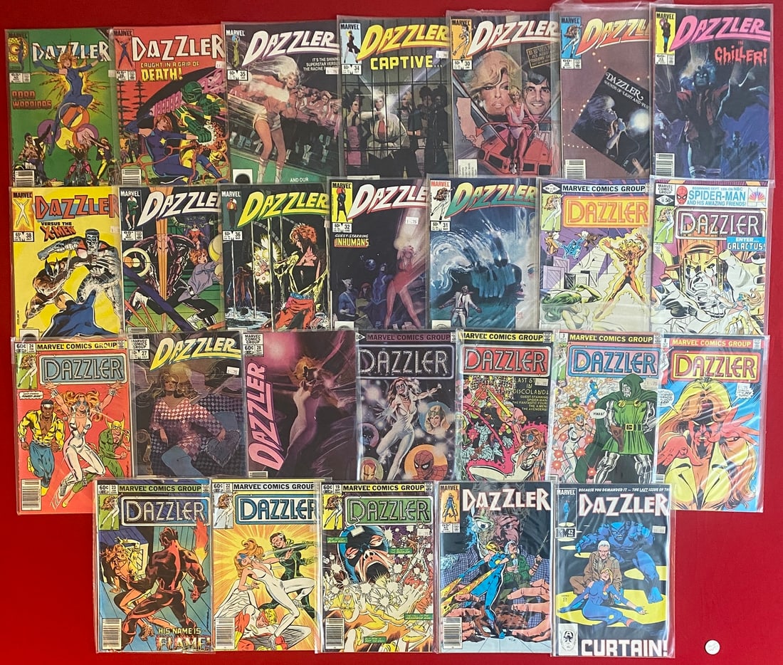Marvel Dazzler Comic Book Lot (1 of 1)
