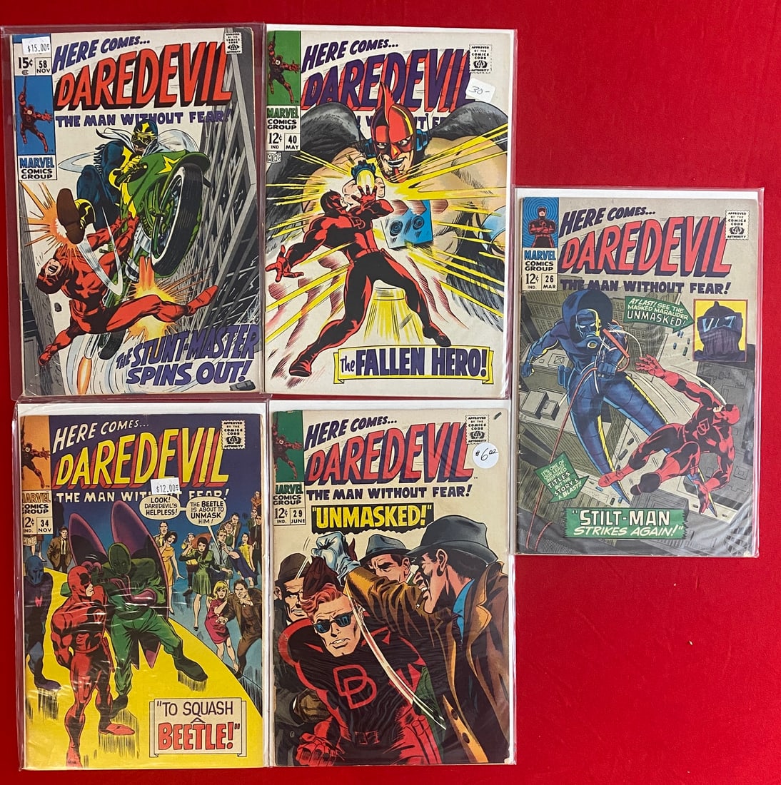 Marvel Daredevil Comic Book Lot - Silver (1 of 1)