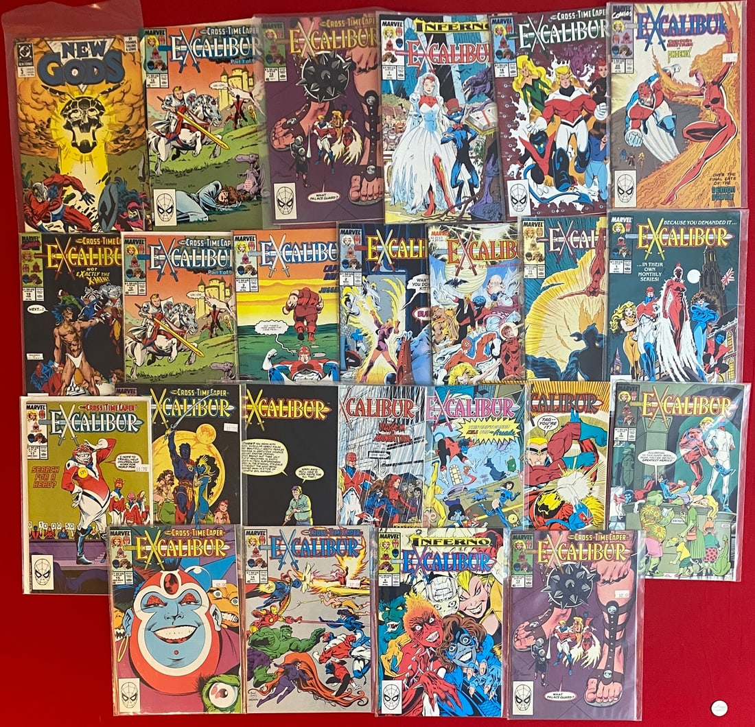 Bronze Comic Book Lot - Excalibur, New Gods (1 of 1)