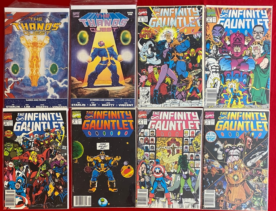 Marvel Comic Book Lot - The Thanos Quest, The Infinity Gauntlet - Modern (1 of 1)