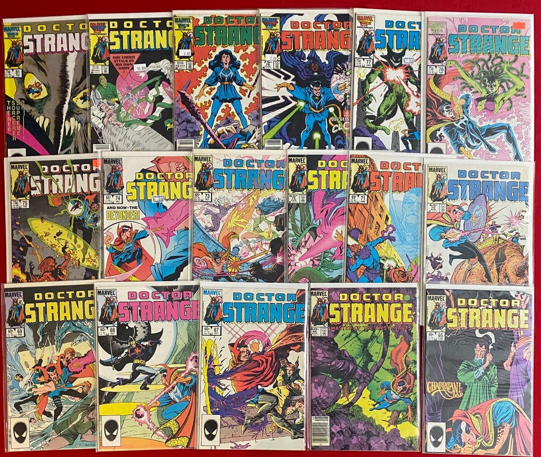 Marvel Dr. Strange Comic Book Lot - Bronze (1 of 1)