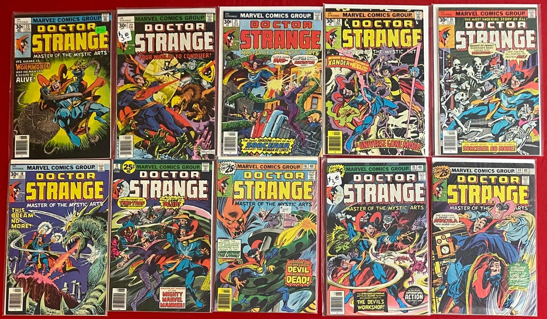Marvel Dr. Strange Comic Book Lot - Bronze (1 of 1)