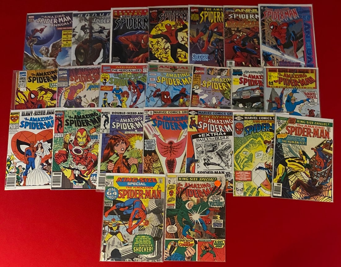 Marvel The Amazing Spider-Man Annual Comic Book Lot (1 of 1)