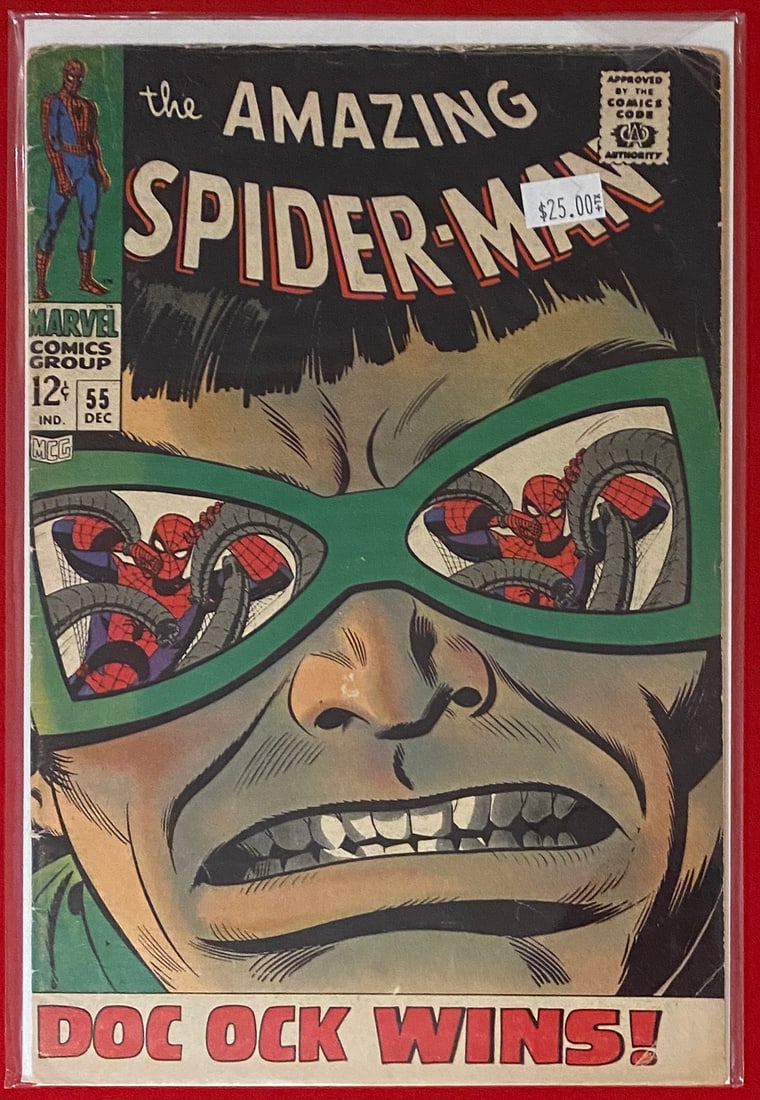 Marvel The Amazing Spider-Man 55 Comic Book Lot (1 of 1)