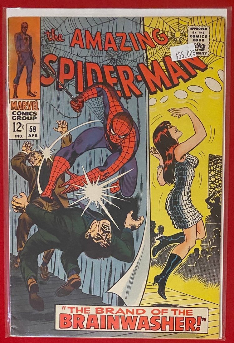 Marvel The Amazing Spider-Man 59 Comic Book Lot (1 of 1)