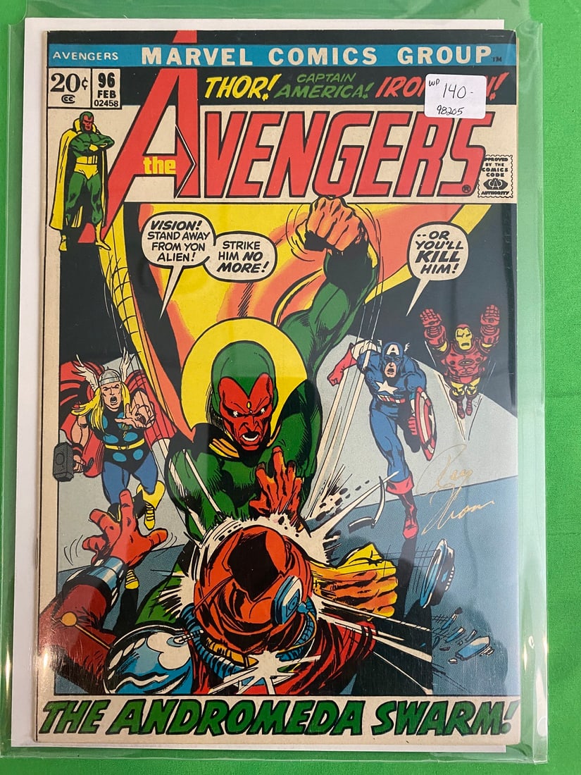 The Avengers Issues 96 - Key - Signed by Roy Thamas (1 of 1)