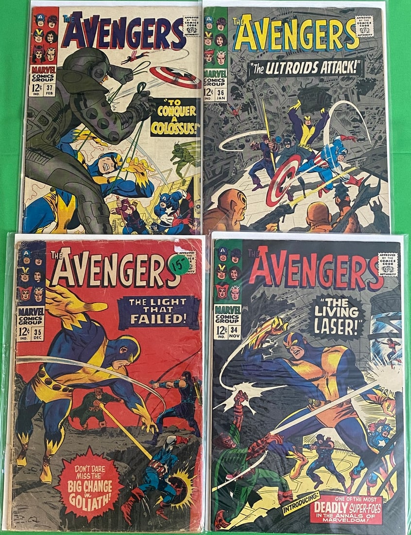 The Avengers Marvel Comic Book Lot - Silver Age (1 of 1)