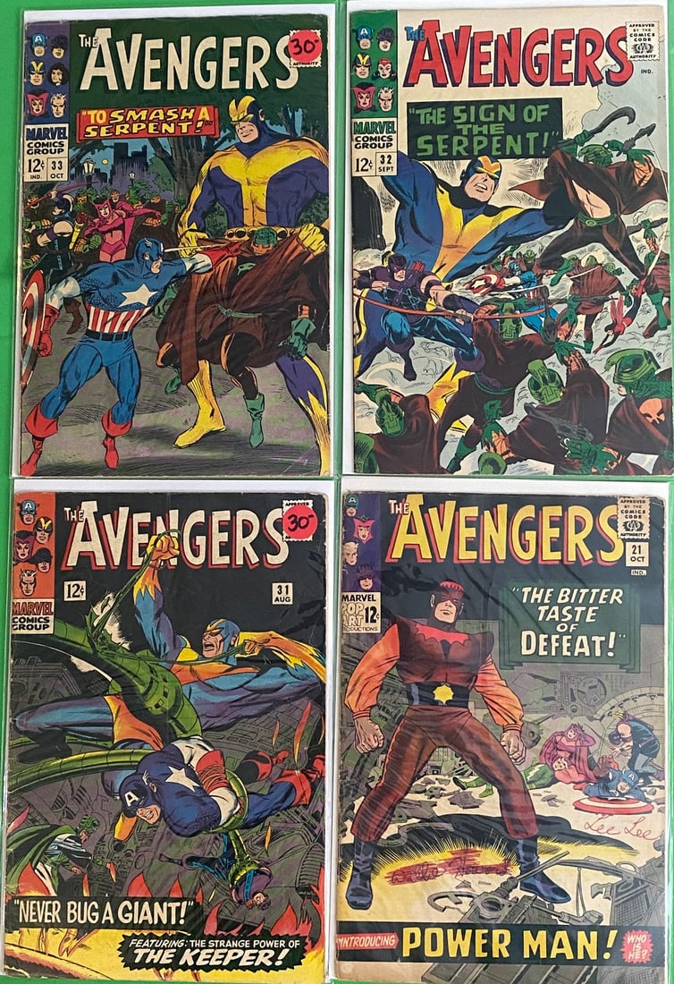 The Avengers Marvel Comic Book Lot - Silver Age (1 of 1)