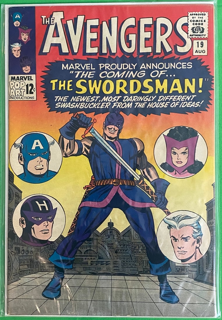 The Avengers Issue 19 The Swordsman - Comic Book (1 of 1)