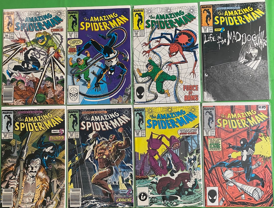 The Amazing Spider-Man Marvel Comic Book Lot - Bronze Lott (1 of 1)