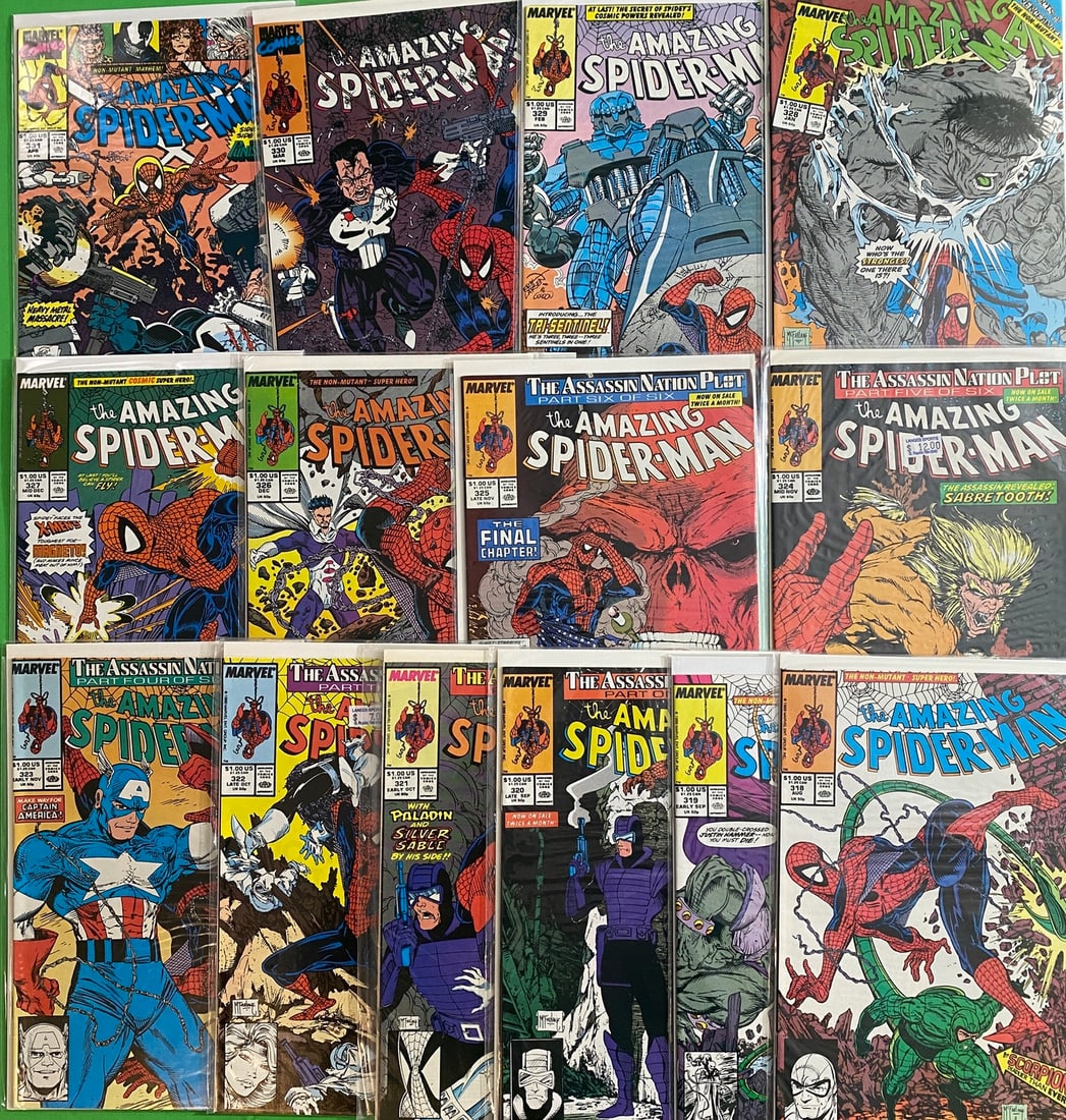 The Amazing Spider-Man Marvel Comic Book Lot - Bronze Lot (1 of 1)