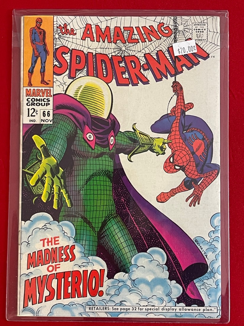 The Amazing Spider-Man Marvel Comic Book - Issue 66 (1 of 1)