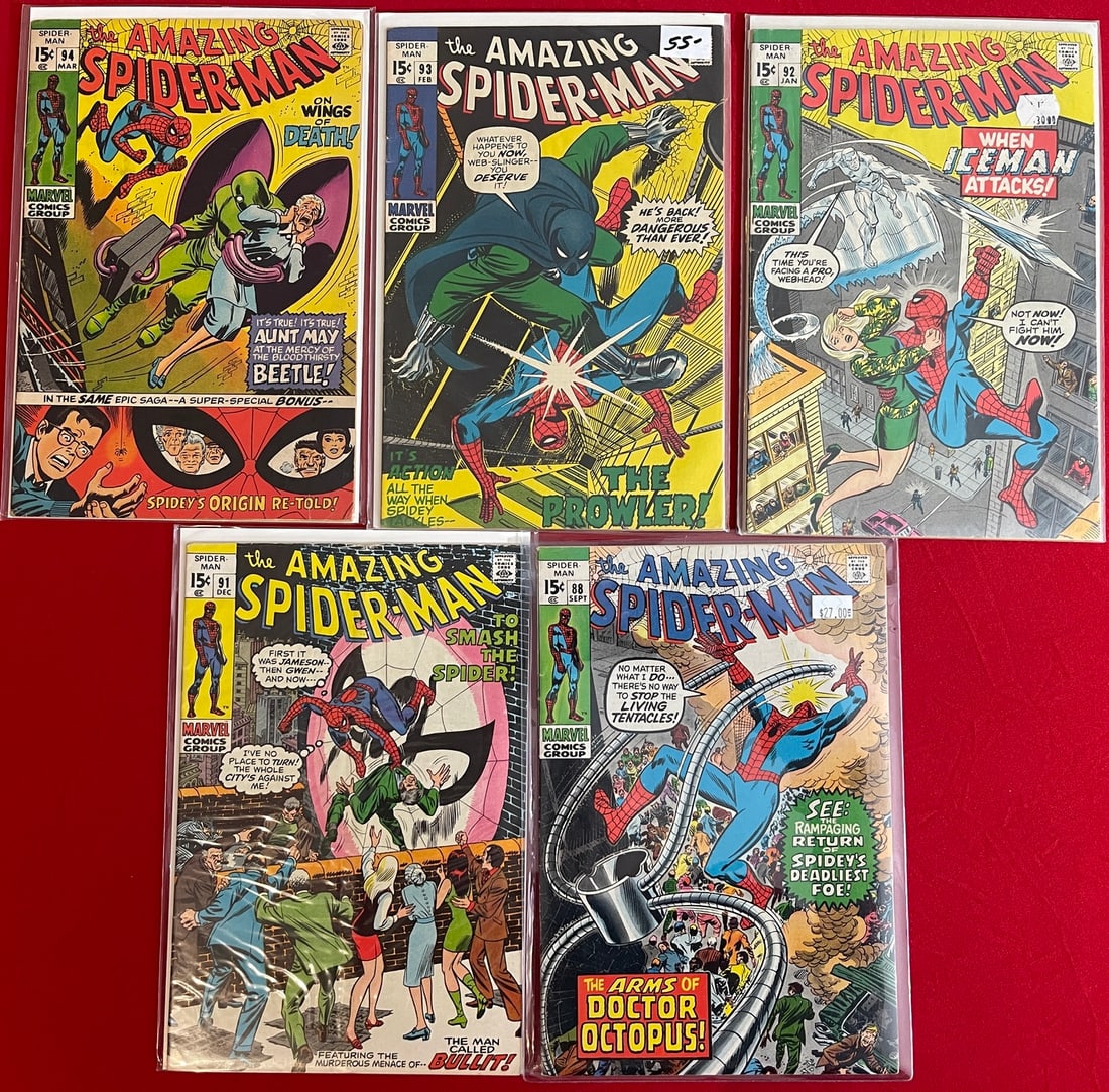 The Amazing Spider-Man Marvel Comic Book Lot - Silver Age (1 of 1)