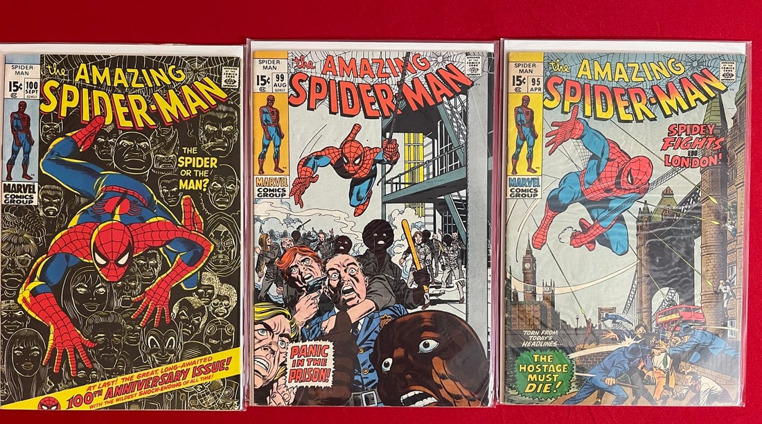 The Amazing Spider-Man Marvel Comic Book Lot - Silver Age (1 of 1)