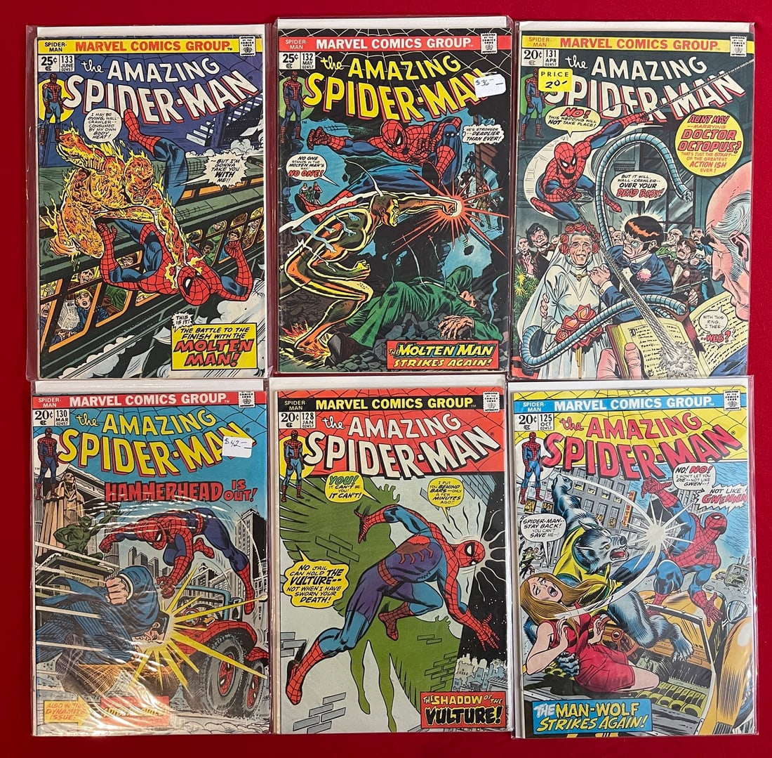 The Amazing Spider-Man Marvel Comic Book Lot - Silver to Bronze lot (1 of 1)