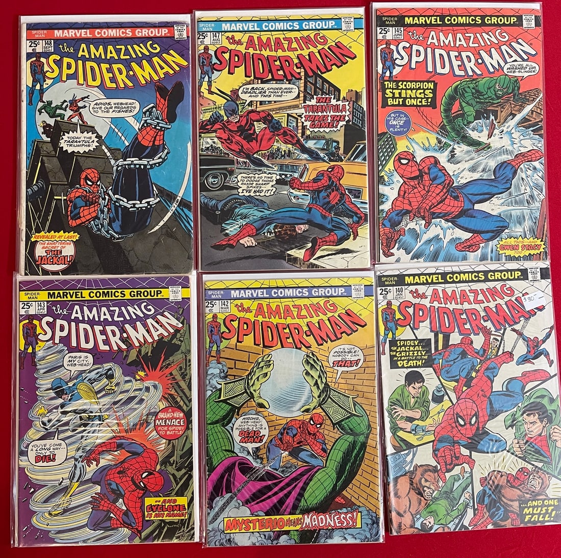 The Amazing Spider-Man Marvel Comic Book Lot - Bronze lot (1 of 1)