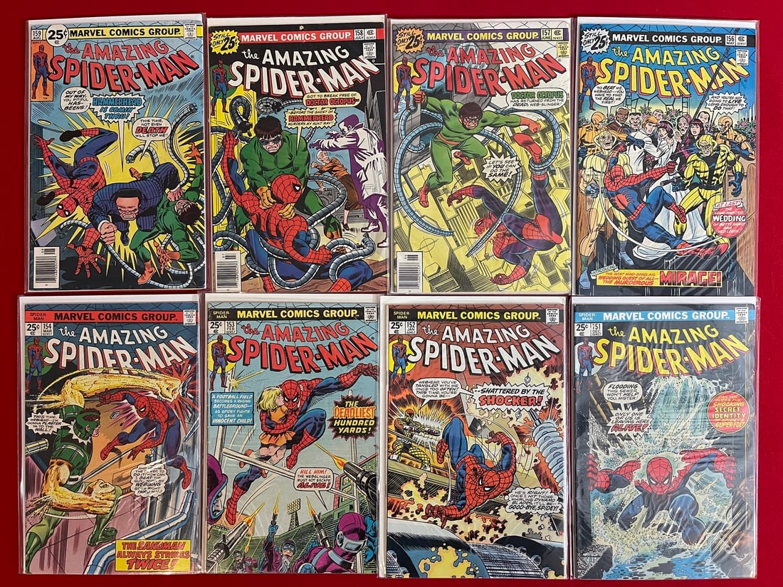 The Amazing Spider-Man Marvel Comic Book Lot - Bronze lot (1 of 1)