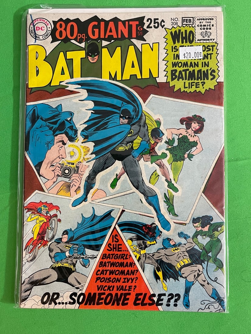 Giant Batman Issue 208 Comic Book (1 of 1)