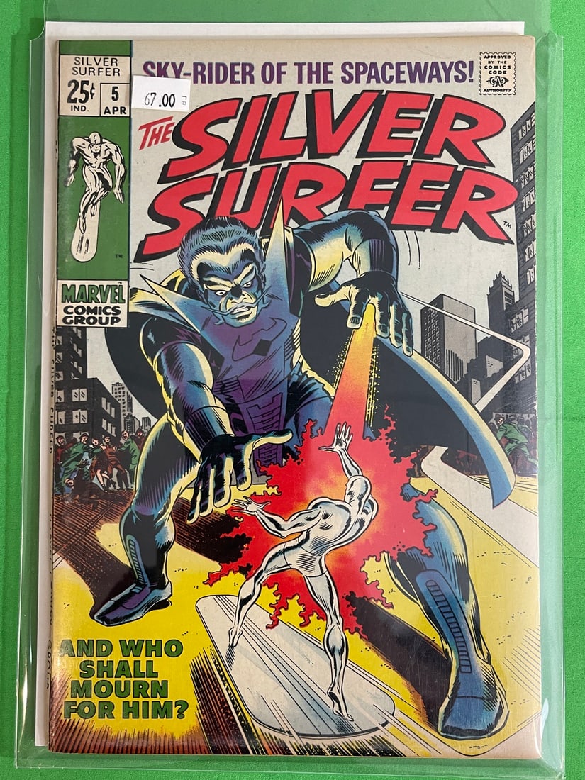 Silver Surfer Comic Book Issue 5 (1 of 1)