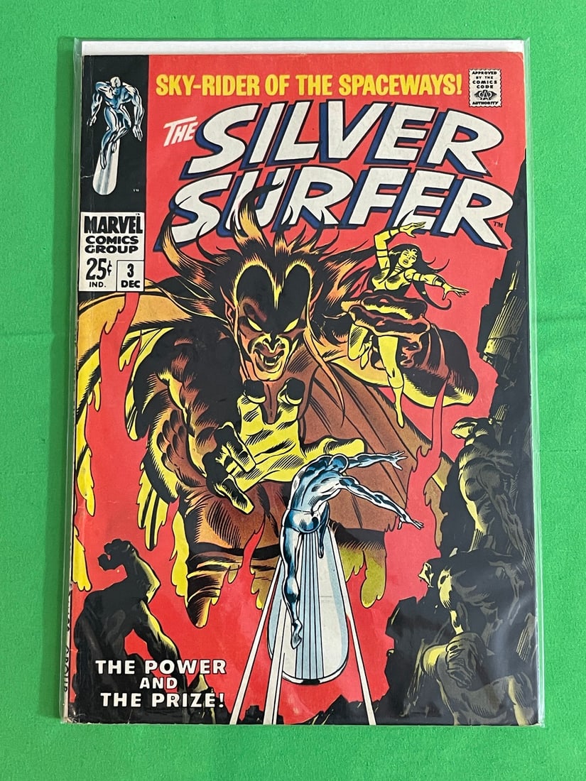 Marvel Silver Surfer Comic Book Issue 3 (1 of 1)