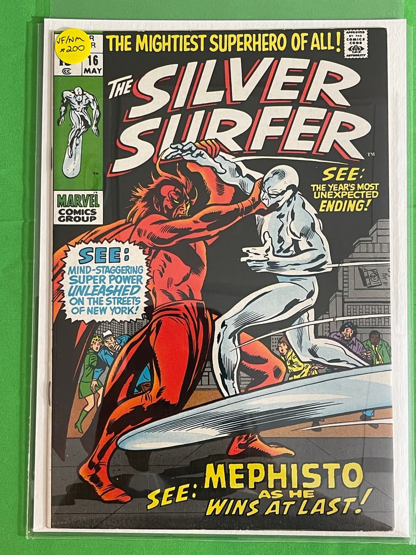 Marvel Silver Surfer Comic Book Issue 16 (1 of 1)