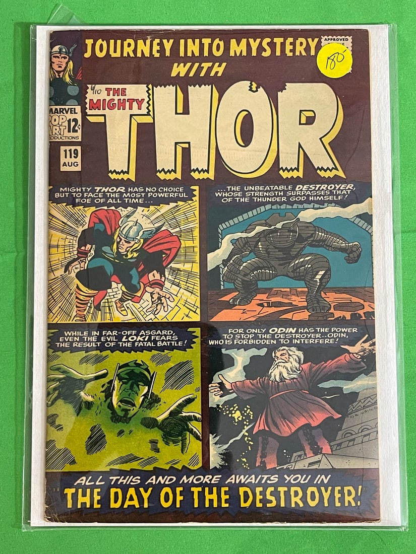 Marvel Journey Into Mystery Comic Book Issue 119 (1 of 1)