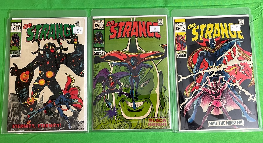 Marvel Dr. Strange Comic Book Lot Issues 177, 178, 180 (1 of 1)