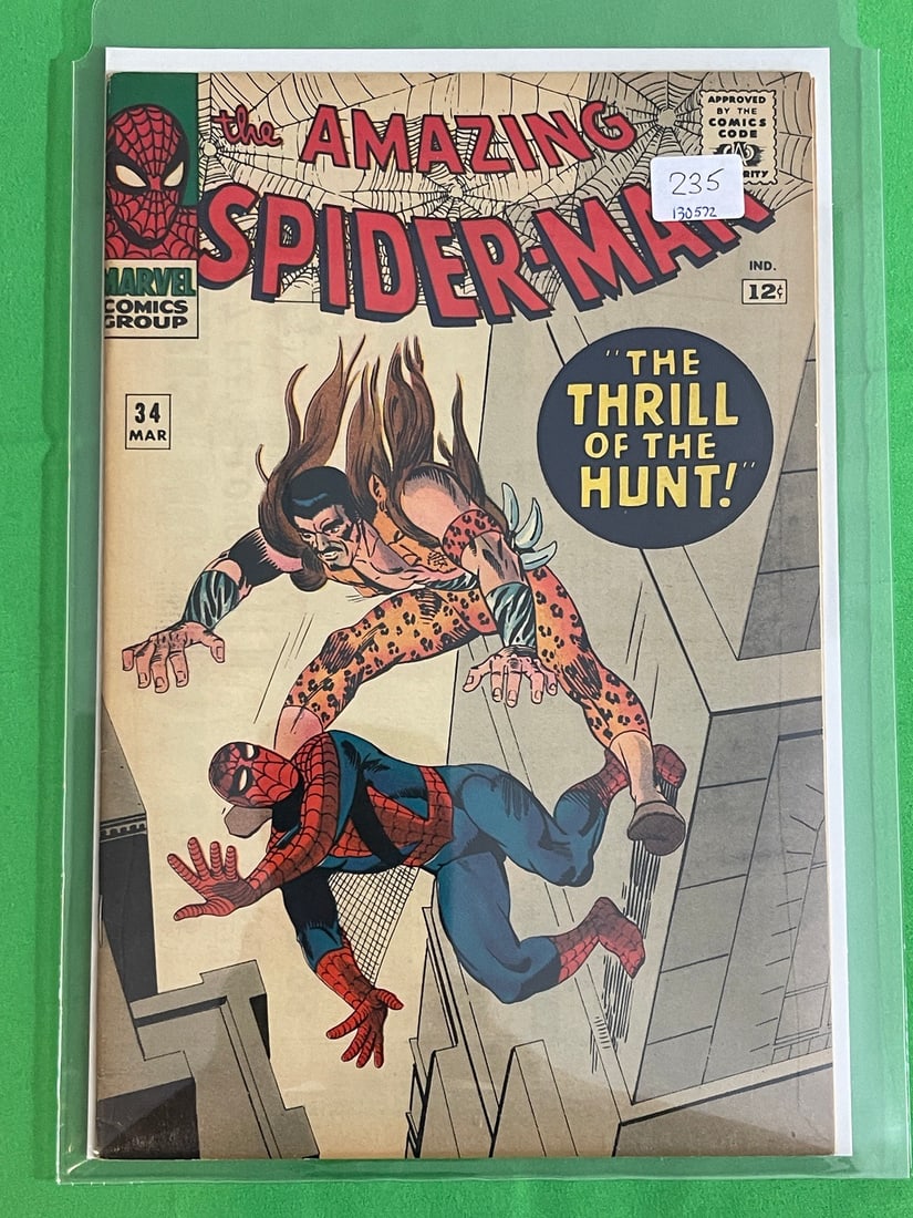 The Amazing Spider-Man Comic Book Issue 34 (1 of 1)