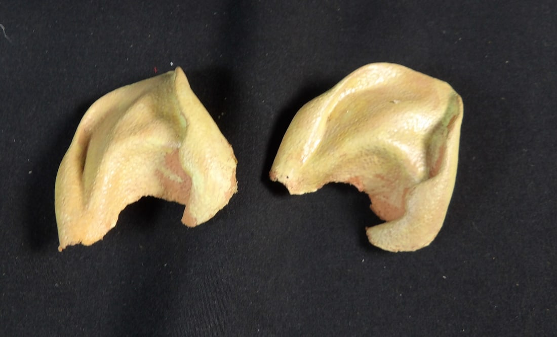 Original Set of Star Trek Vulcan Prop ears (1 of 4)
