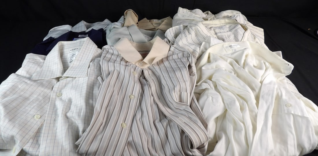 Vintage lot of Mens Designer Dress shirts from Abc Studios, Disney and Western Costume Company (1 of 8)