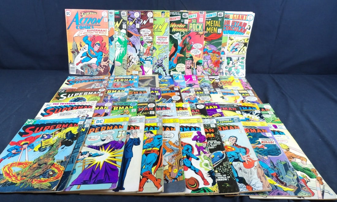Large lot of original superman comics (1 of 11)
