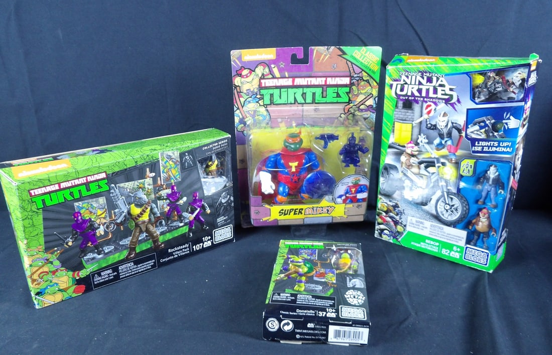 Original sealed 2016 teenage mutant ninja turtle action figures lot (1 of 19)