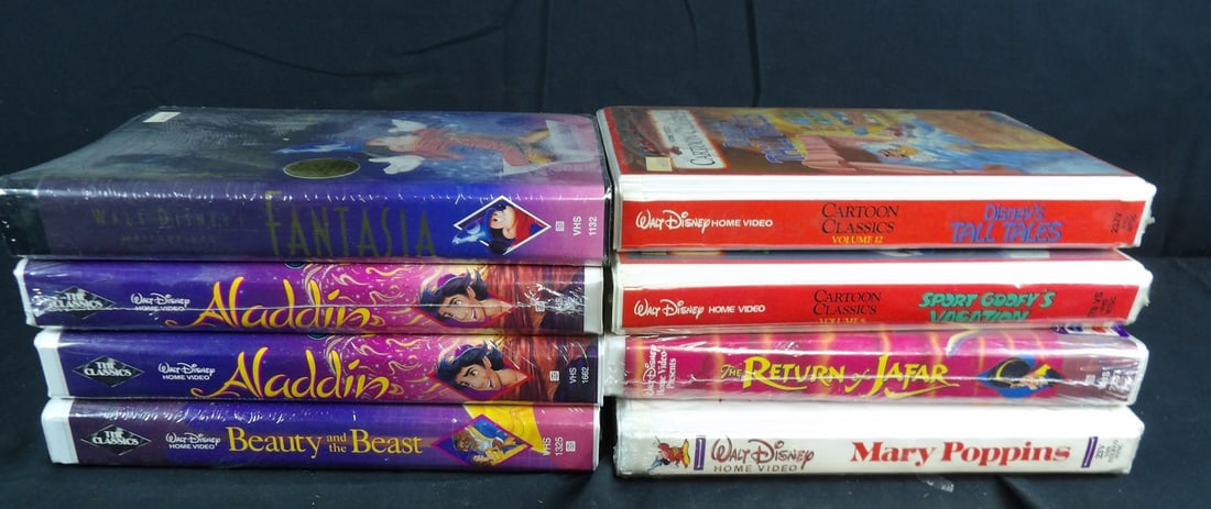 Incredible lot of Original Sealed Walt Disney VHS Movies (1 of 7)