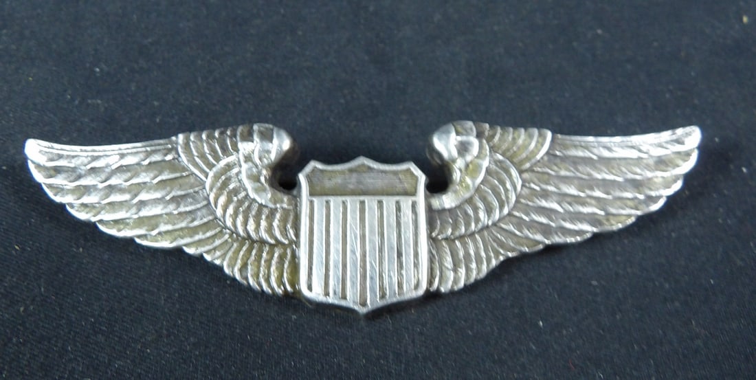 WW2 WWII Luxenberg New York 3" Pilot Wings (1 of 6)