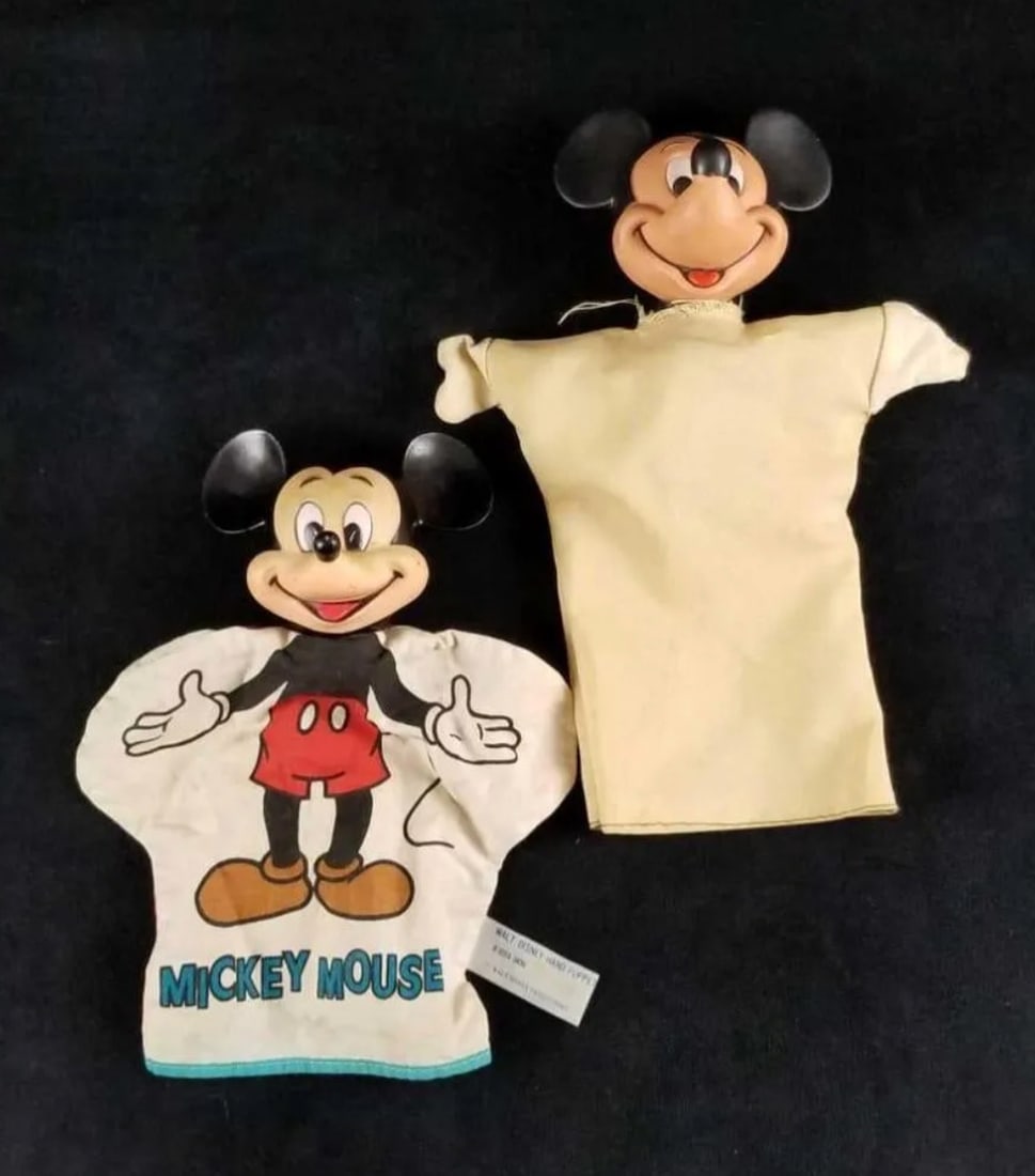 Pair of Mickey Mouse Hand Puppets A (1 of 1)