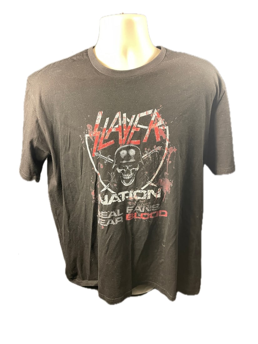1990s Vintage Slayer Concert T-Shirt (1 of 2)