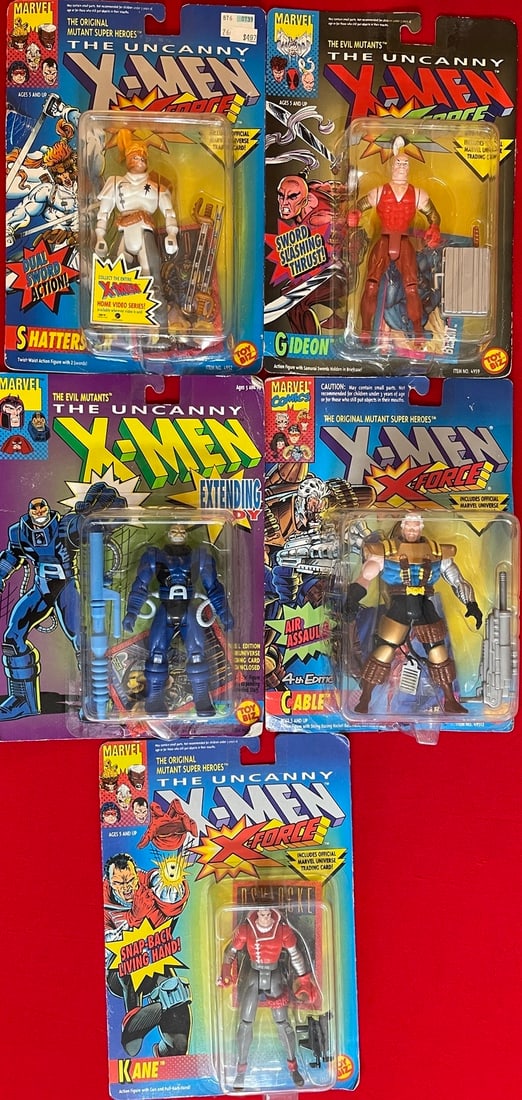 Marvel Comics Action Figures Lot 5 - X-Men (1 of 1)