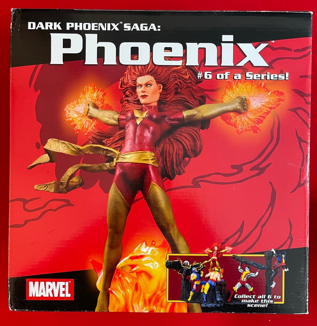 Marvel Dark Phoenix Saga Phoenix Mini-Bust NIB LE (1 of 2)
