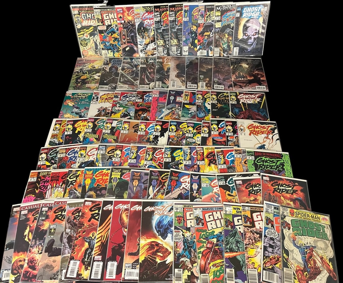 Huge Ghost Rider Comic Book Lot - Bronze to Modern (1 of 1)