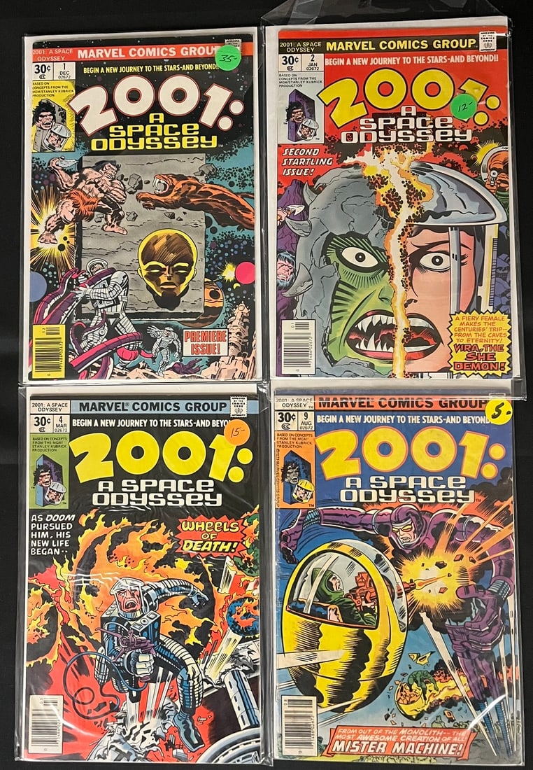 2001 A Space Odyssey 1 plus Comic book series lot (1 of 1)